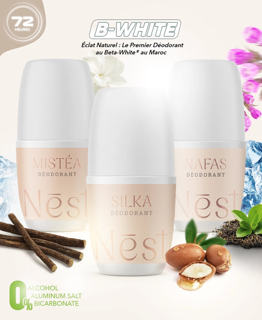 Pack de 3 Déodorants Éclat Naturel